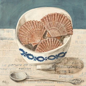 Bowl with Scallops